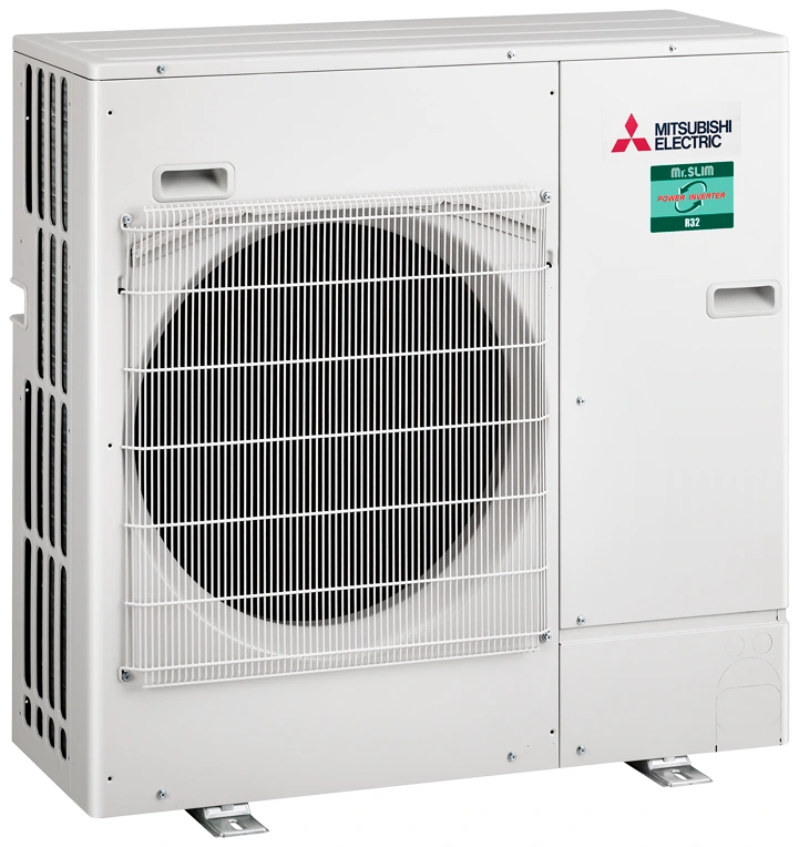 Зовнішній блок теплового насоса Mitsubishi Electric Power Inverter