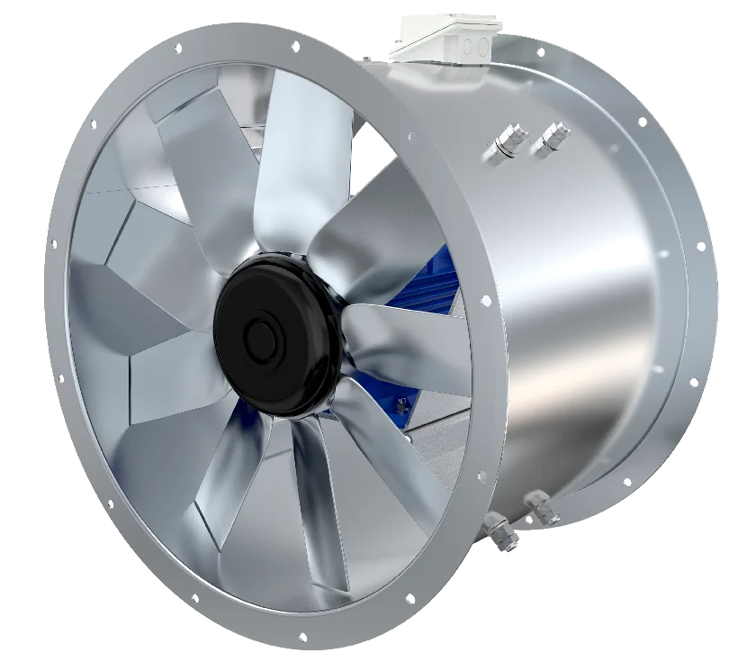 Systemair AXC axial fan for smoke extract systems