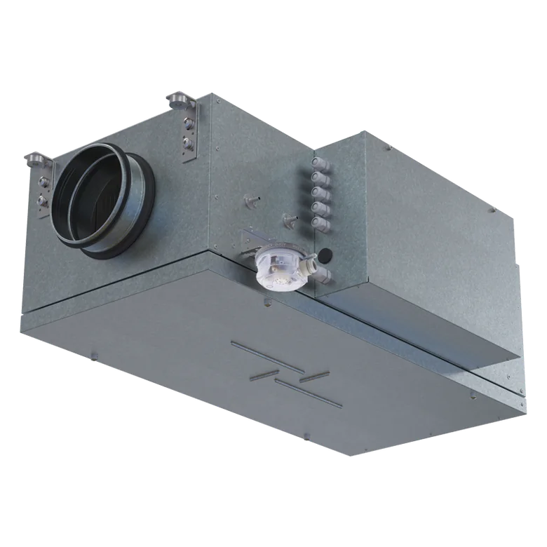 Once-through supply air handling unit